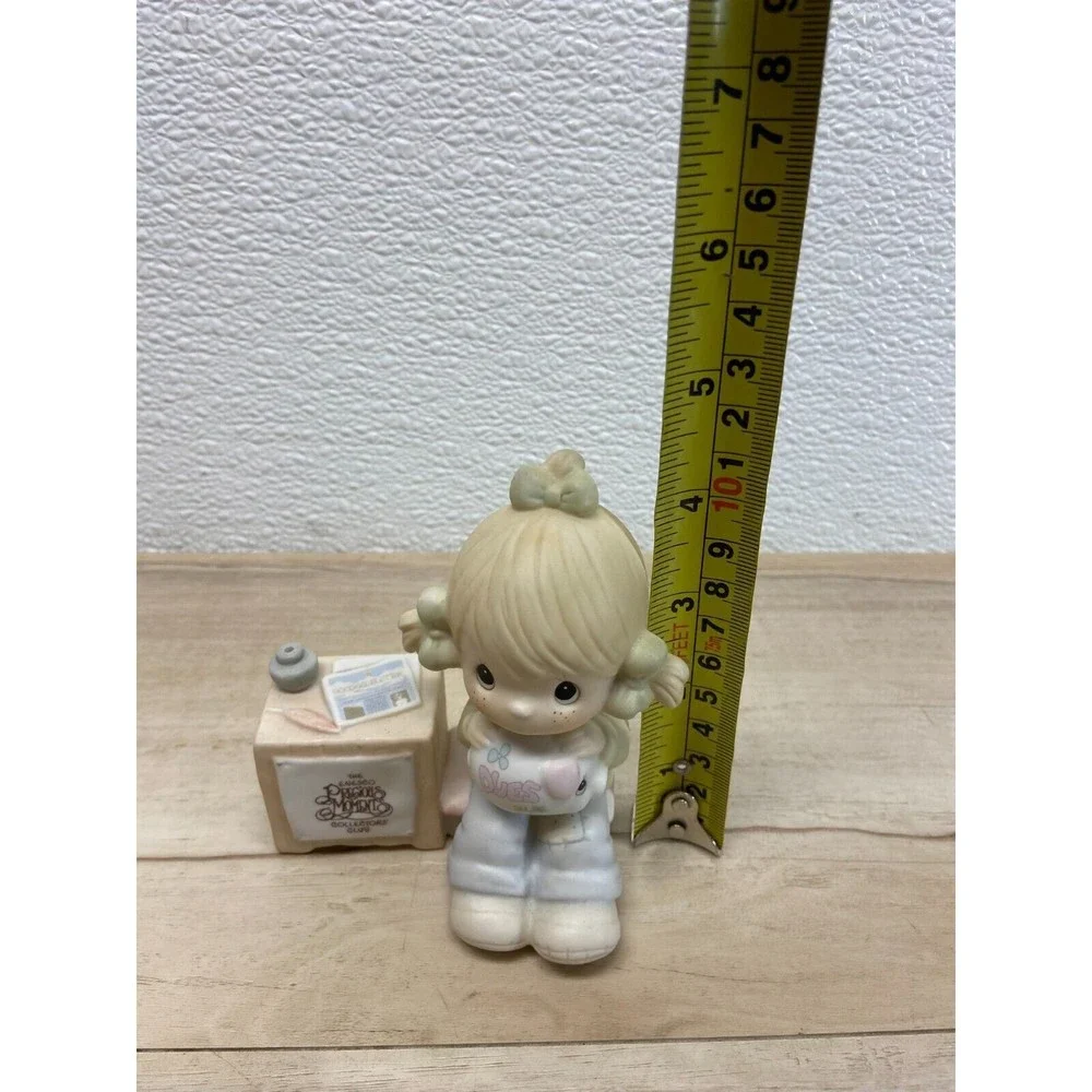 Vtg 1983 Enesco Precious Moments Join On The Blessings Porcelain Figurine
